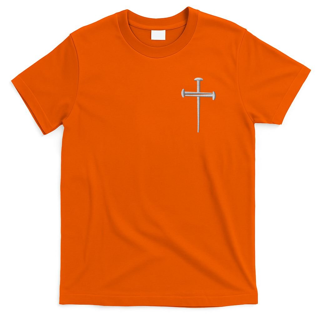 Embroidered 3 Nails Cross Jesus Christ Christian Faith In product image 3