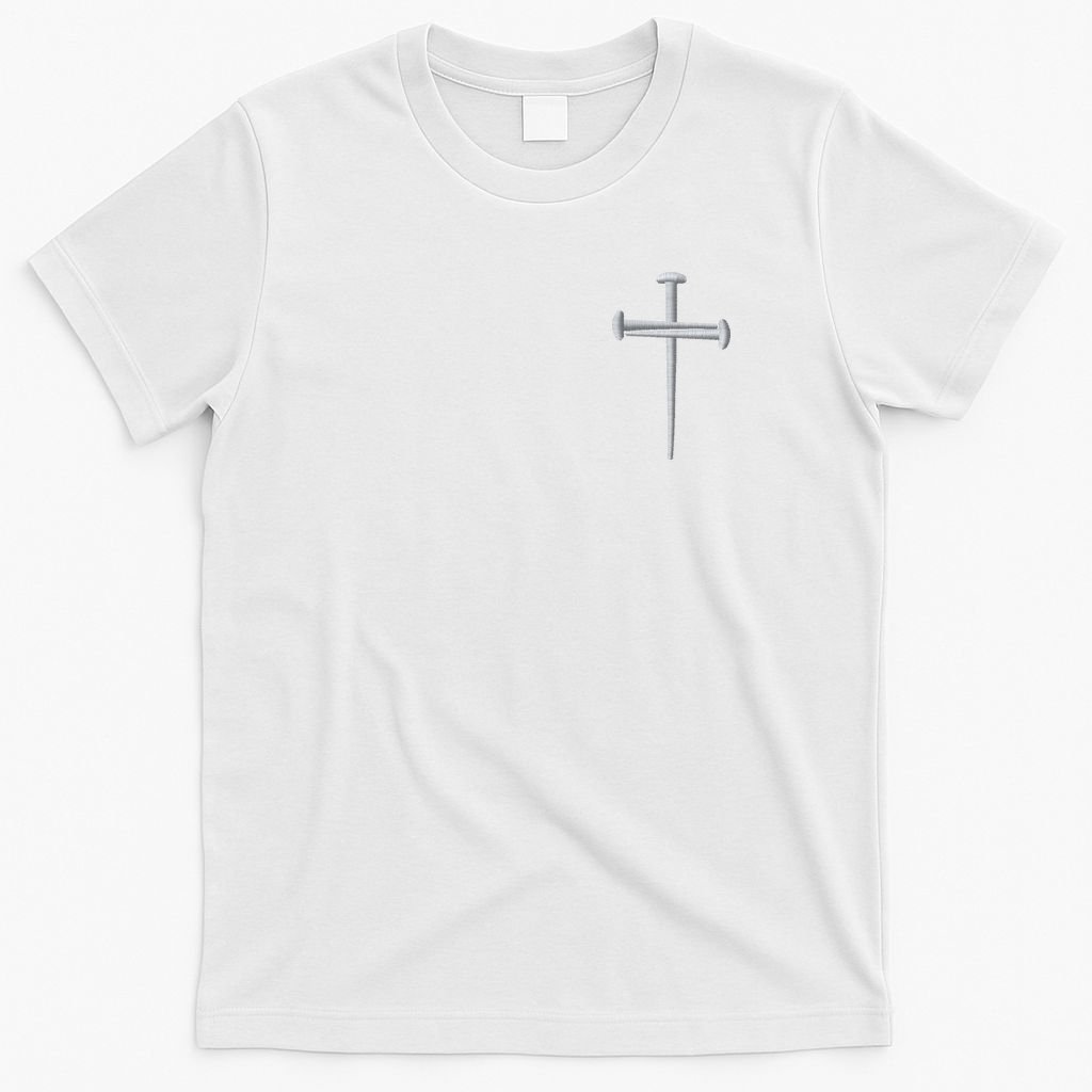Embroidered 3 Nails Cross Jesus Christ Christian Faith In product image 6