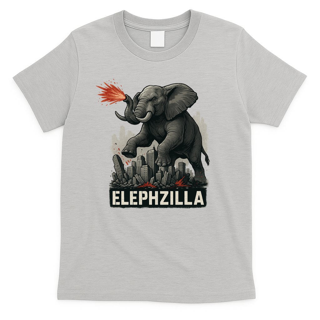 Elephent Elephzilla Parody In Action T-Shirt product image 5