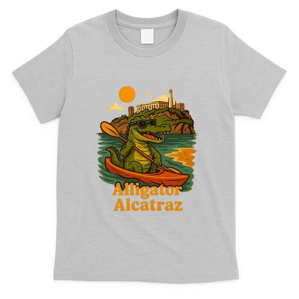 Funny Alligator Alcatraz T-Shirt product image 5