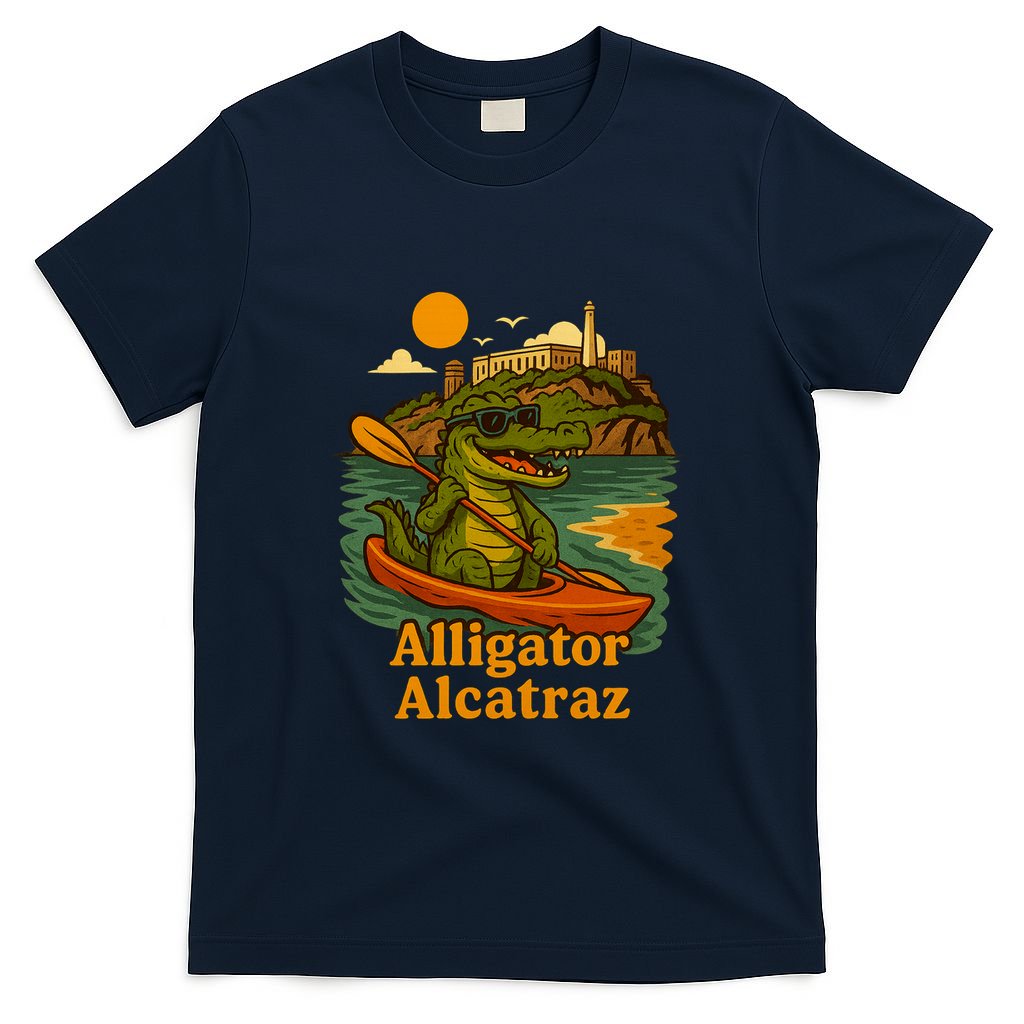 Funny Alligator Alcatraz T-Shirt product image 1