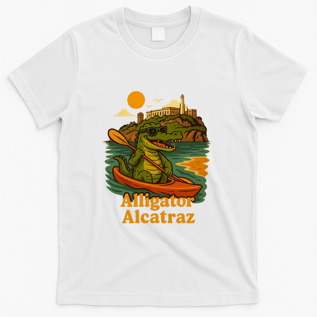 Funny Alligator Alcatraz T-Shirt product image 6