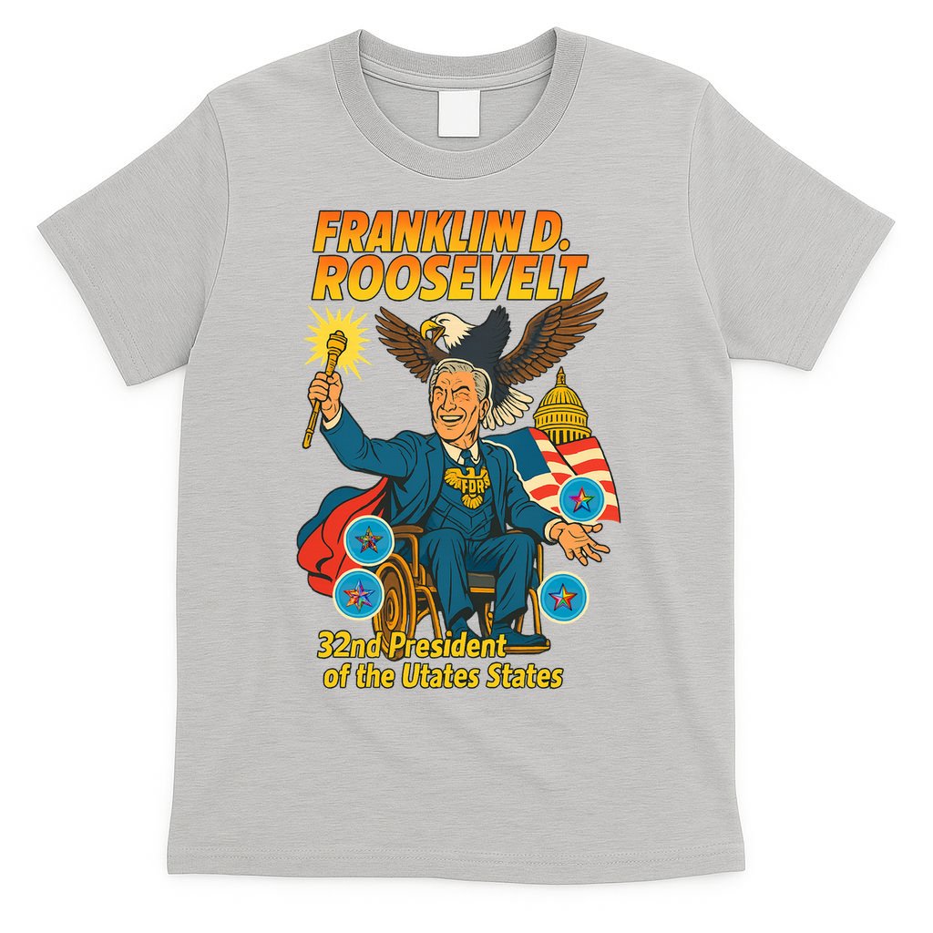 Franklin D Roosevelt The Presidential Chronicles T-Shirt product image 5
