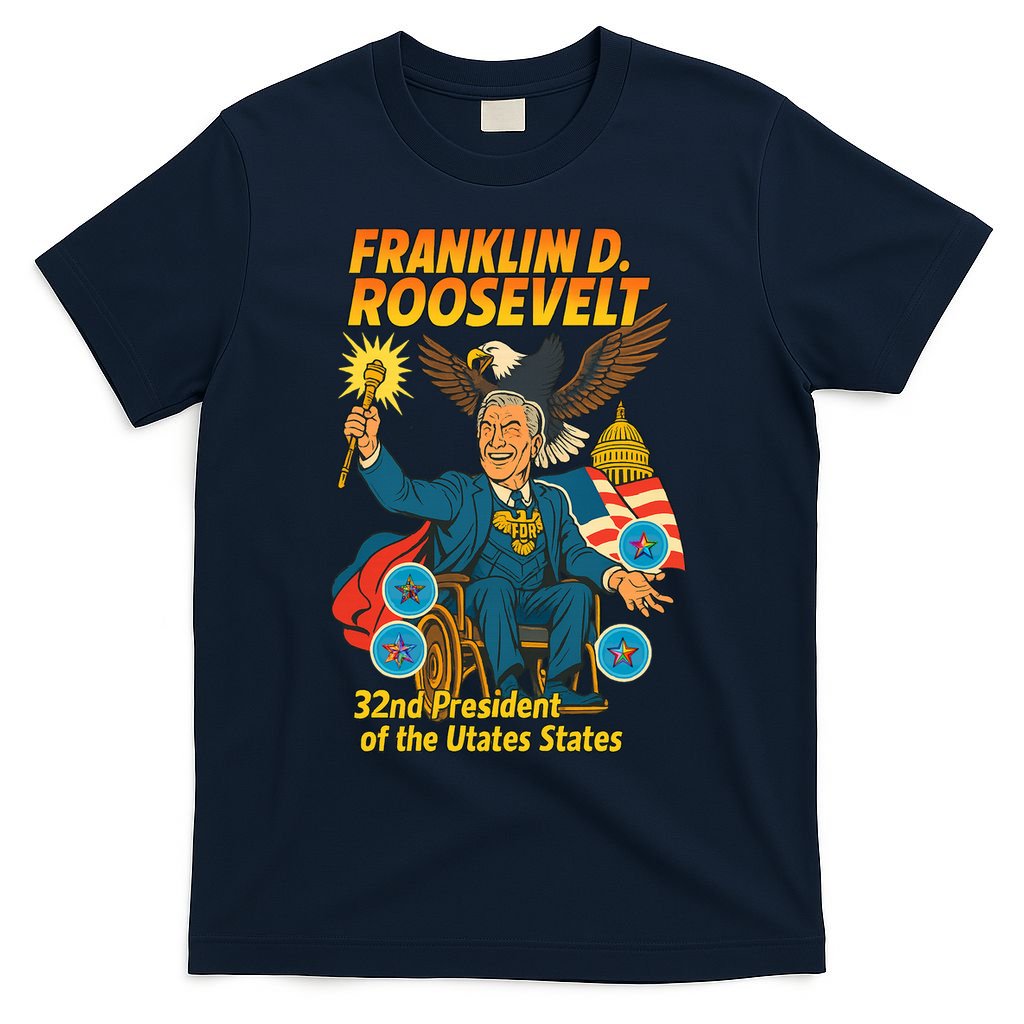 Franklin D Roosevelt The Presidential Chronicles T-Shirt product image 1