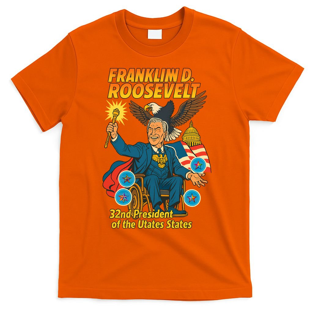 Franklin D Roosevelt The Presidential Chronicles T-Shirt product image 3