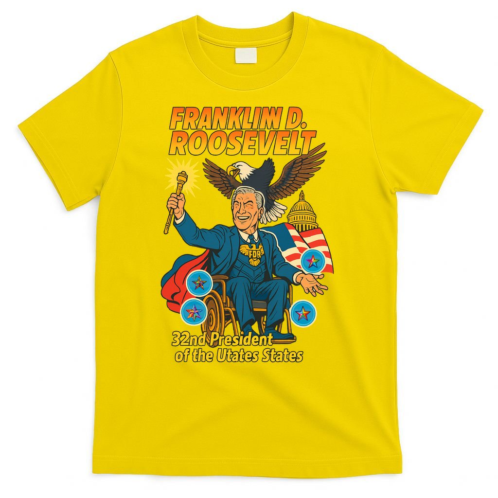 Franklin D Roosevelt The Presidential Chronicles T-Shirt product image 2