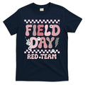 Field Day Red Team Groovy Smile Face Checkered Students product image 1