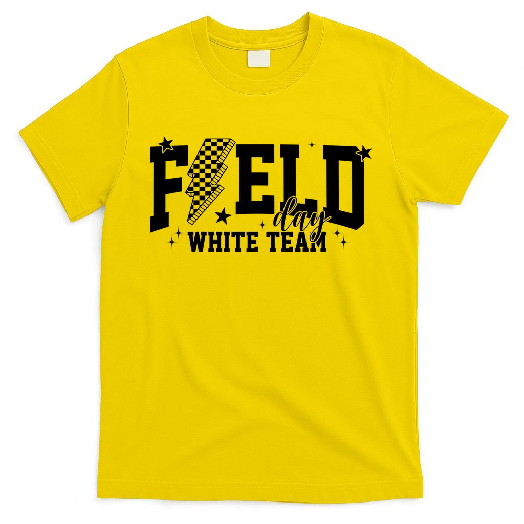 Field Day White Color Team Trip T-Shirt product image 1