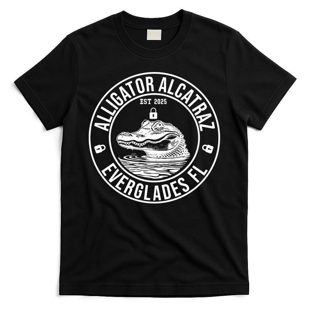 Funny Florida Everglades FL Meme Alligator Alcatraz T-Shirt product image 4