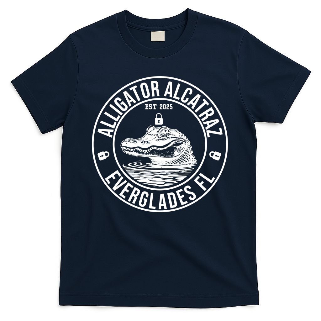 Funny Florida Everglades FL Meme Alligator Alcatraz T-Shirt product image 1
