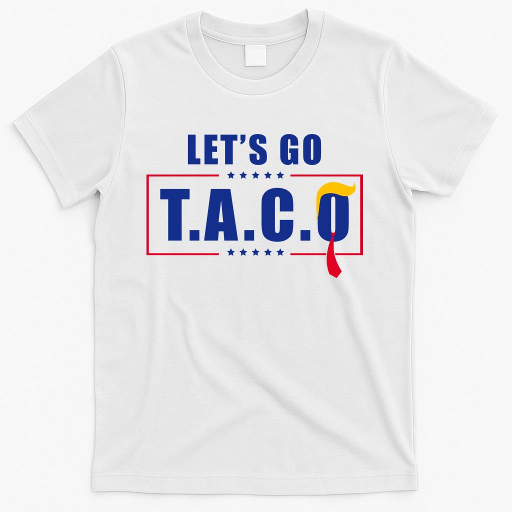 Funny Let's Go Taco Trump T-Shirt product image 6