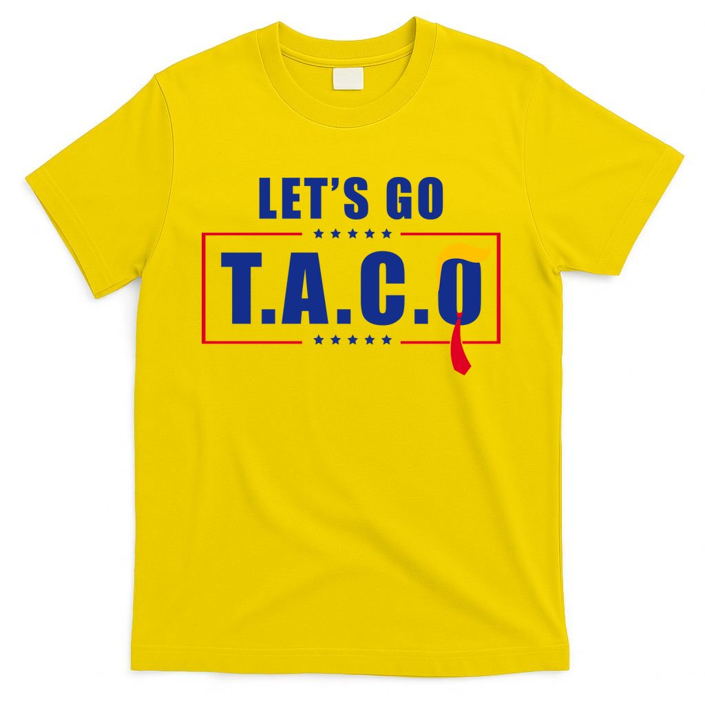 Funny Let's Go Taco Trump T-Shirt product image 2