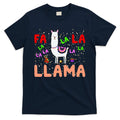Fa La La Llama Funny Christmas T-Shirt product image 1