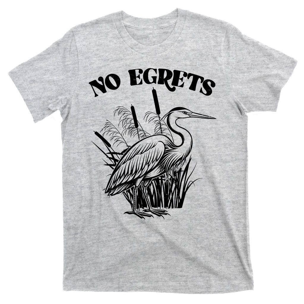 Funny No Egrets No Regrets Bird Pun T-Shirt product image 9