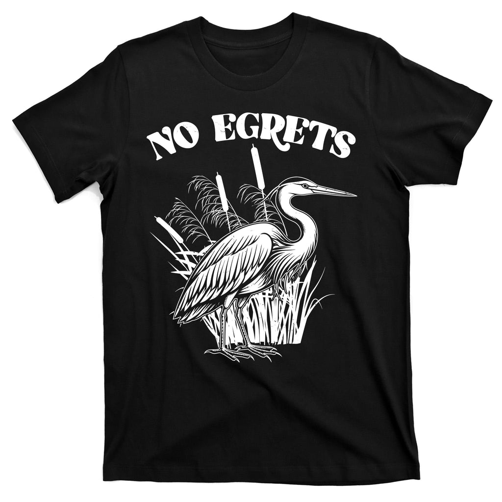 Funny No Egrets No Regrets Bird Pun T-Shirt product image 7