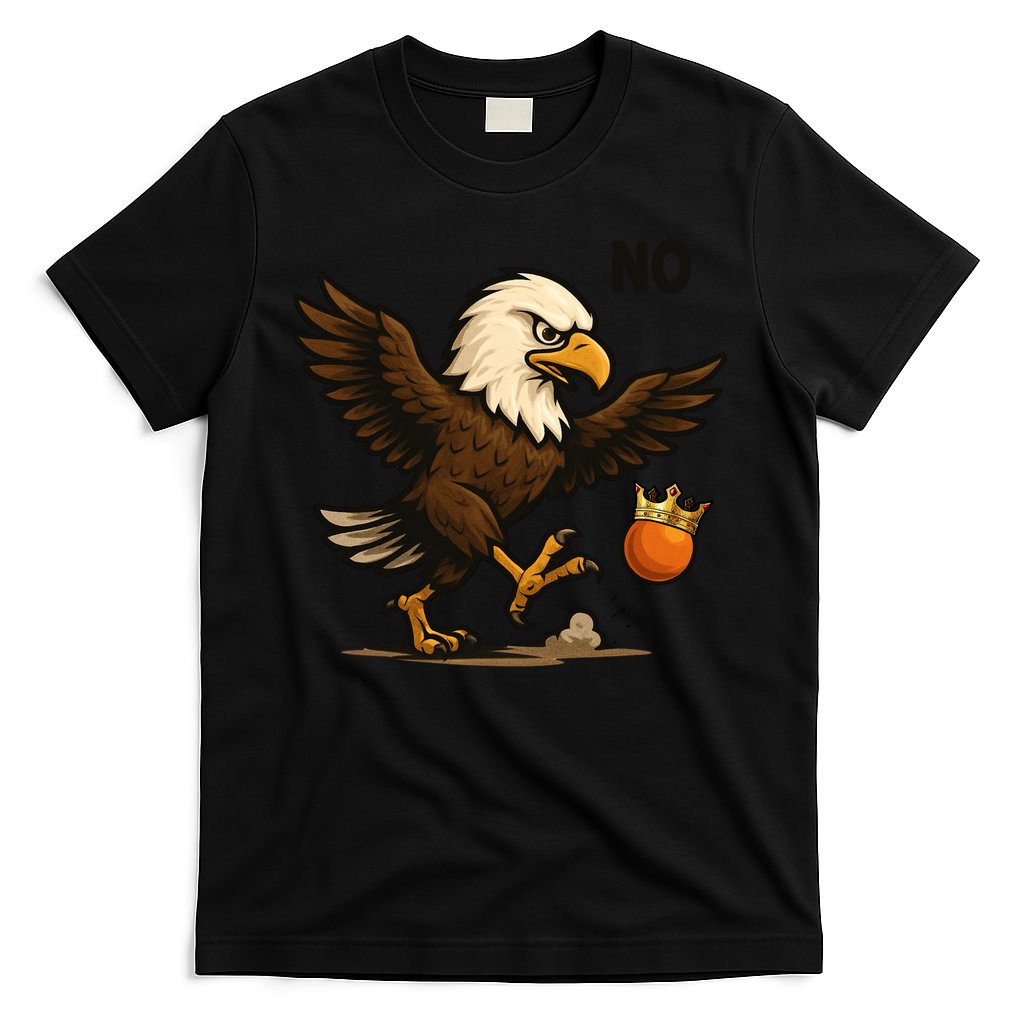 Funny No Kings In America Eagle T-Shirt product image 4