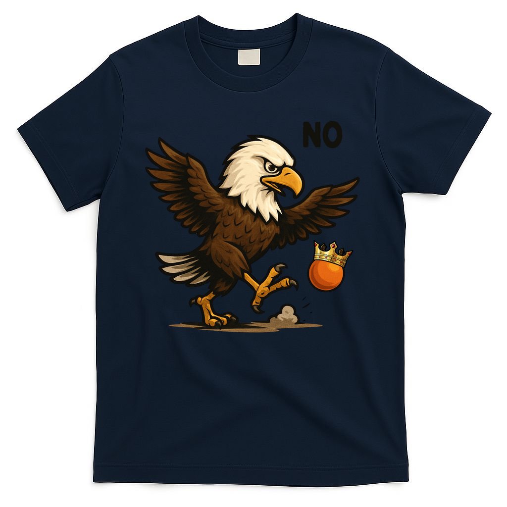 Funny No Kings In America Eagle T-Shirt product image 1