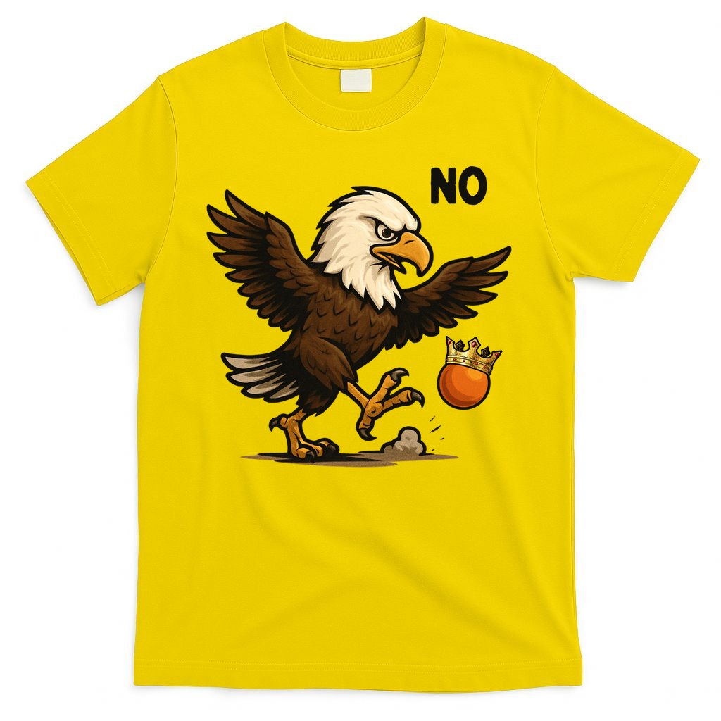 Funny No Kings In America Eagle T-Shirt product image 2