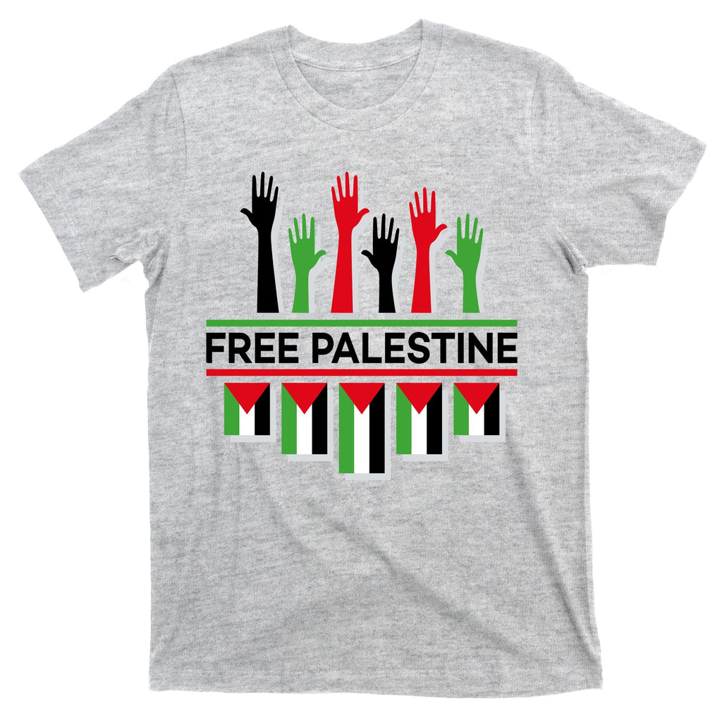 Free Palestine Hands United T-Shirt product image 9
