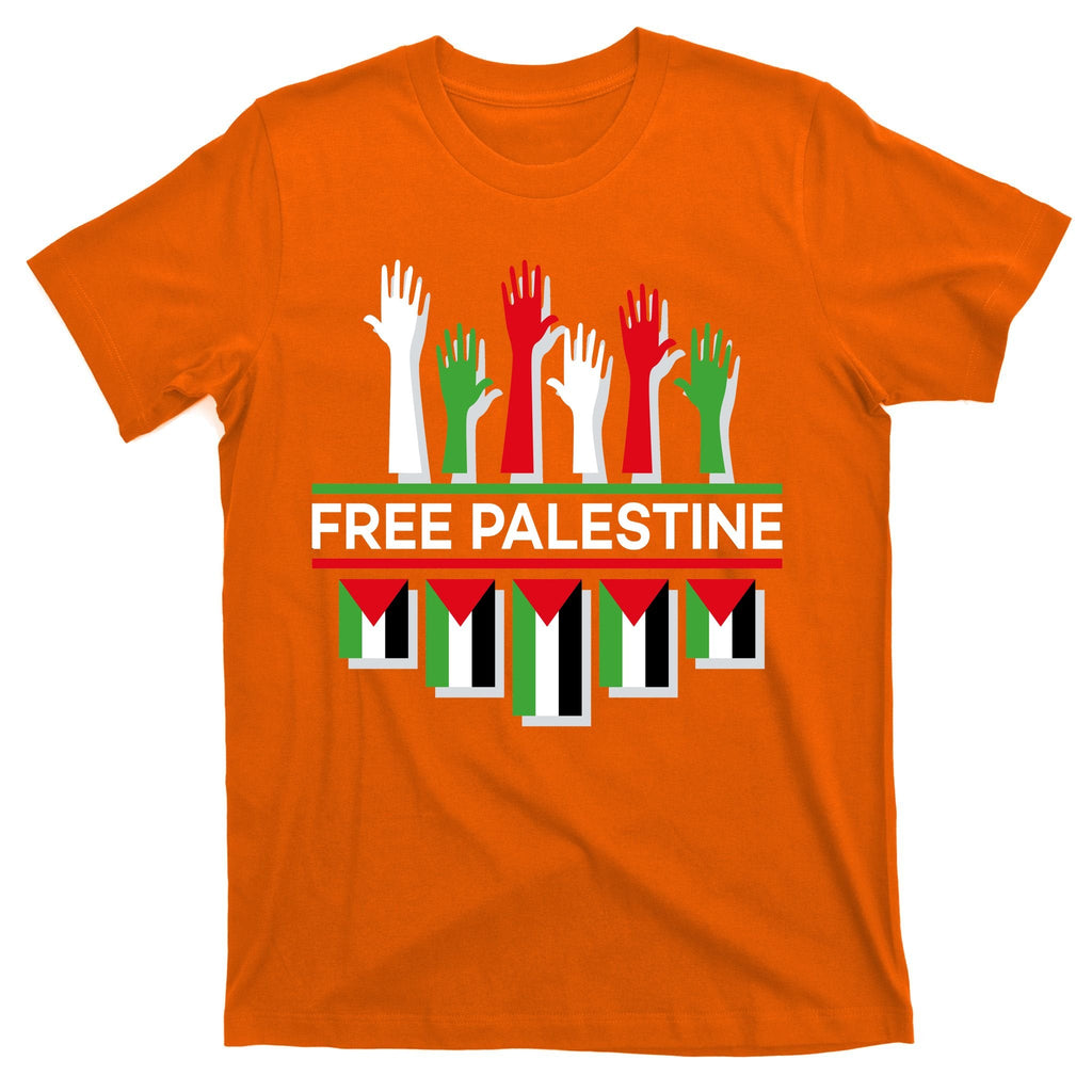 Free Palestine Hands United T-Shirt product image 5