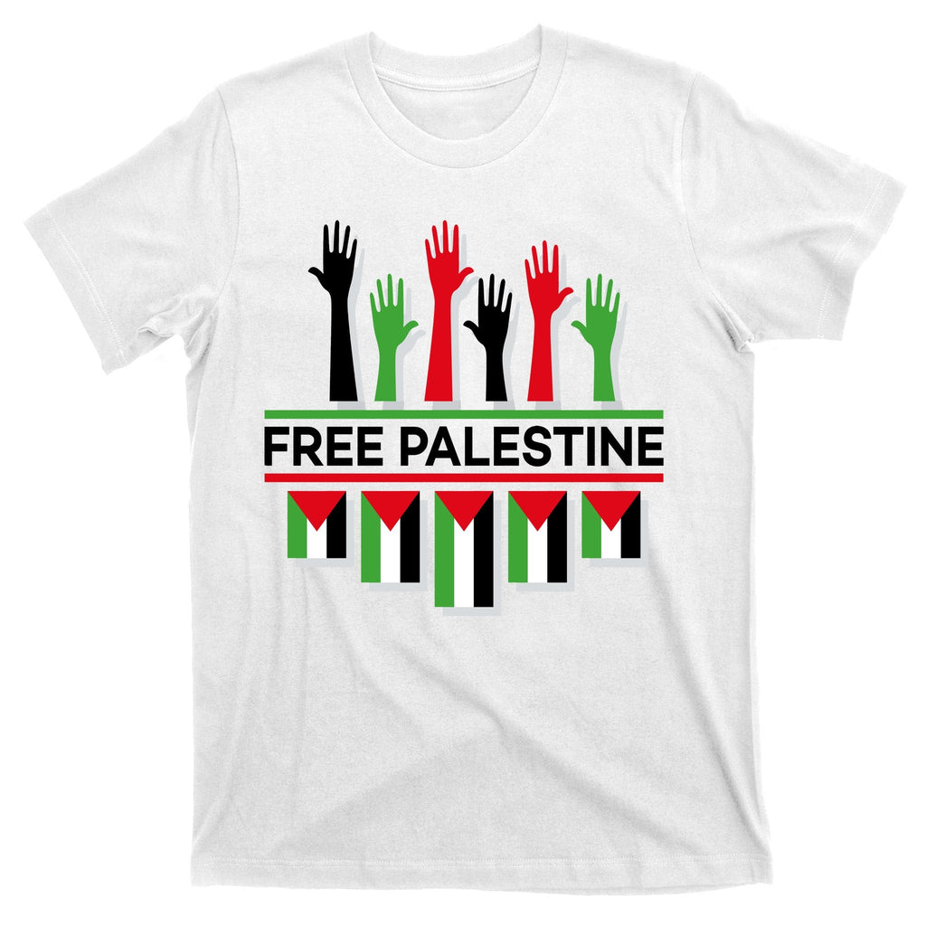 Free Palestine Hands United T-Shirt product image 11