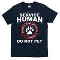Funny Service Human Gift Dog Owner Emotional Support T-Shirt product image 1