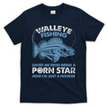 Fishing Saved Hooker Star Fisher Fish Walleye Gift T-Shirt product image 1