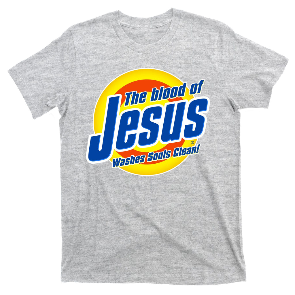 Funny The Blood Of Jesus Washes Souls Clean Detergent product image 9