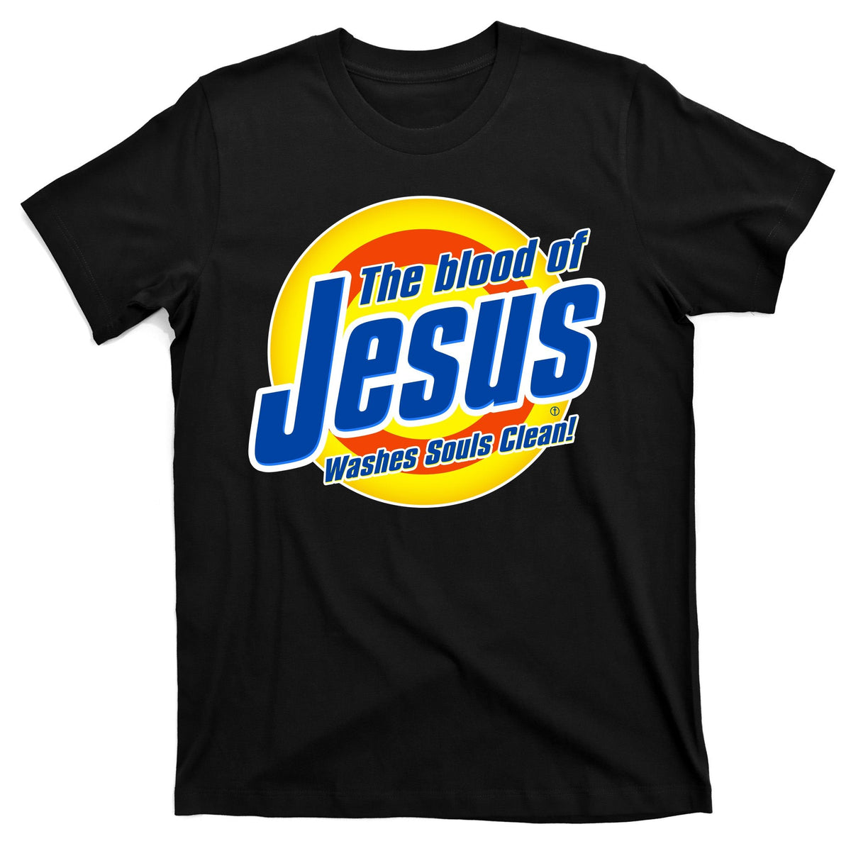 Funny The Blood Of Jesus Washes Souls Clean Detergent product image 7