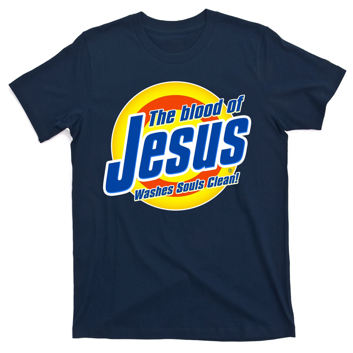 Funny The Blood Of Jesus Washes Souls Clean Detergent product image 1