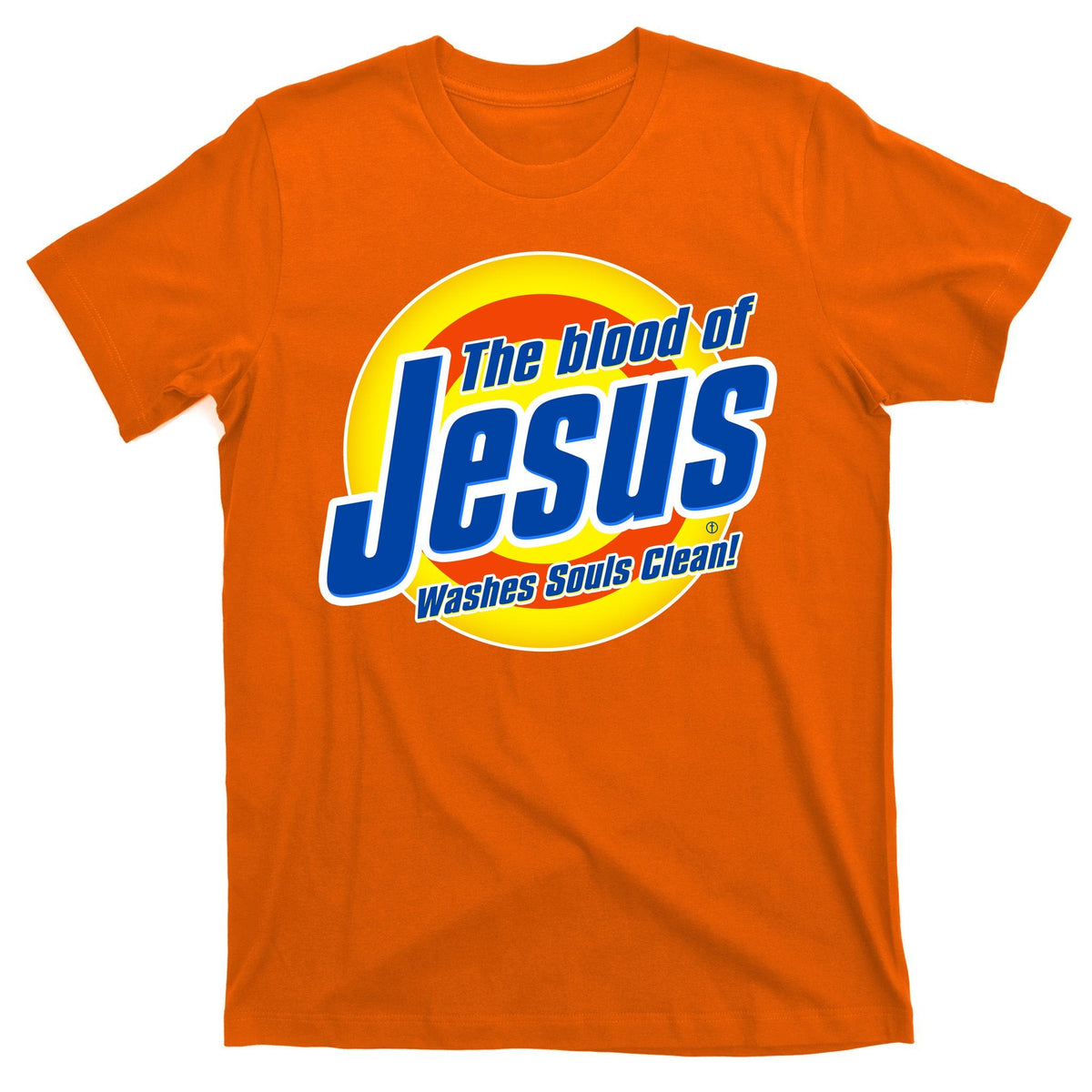 Funny The Blood Of Jesus Washes Souls Clean Detergent product image 5