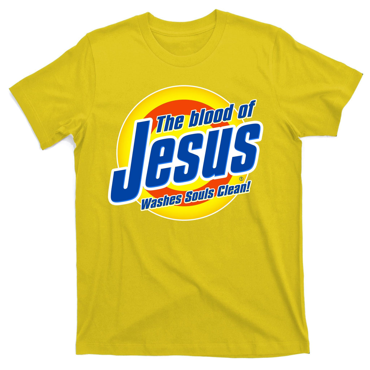 Funny The Blood Of Jesus Washes Souls Clean Detergent product image 3