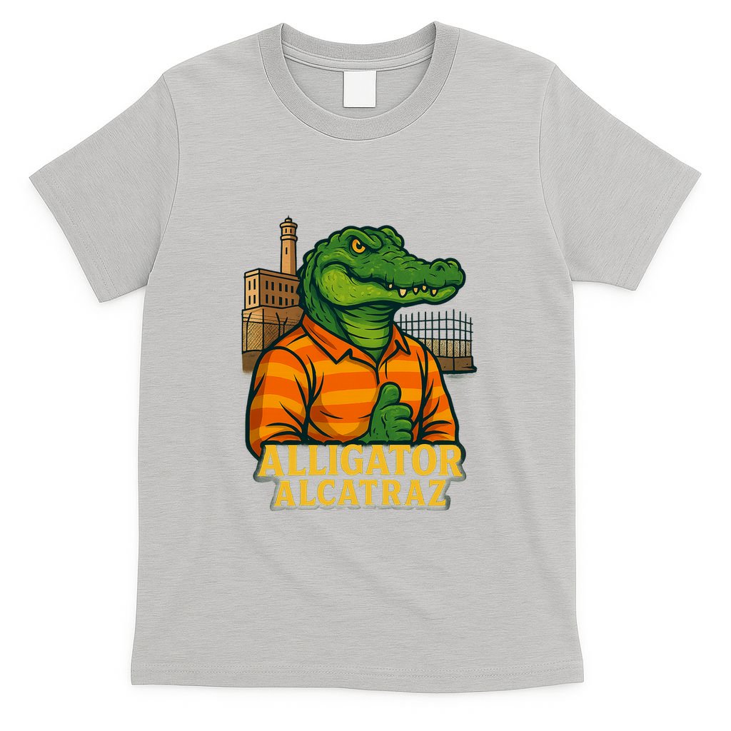 Funny Thumbs Up Alligator Alcatraz T-Shirt product image 5