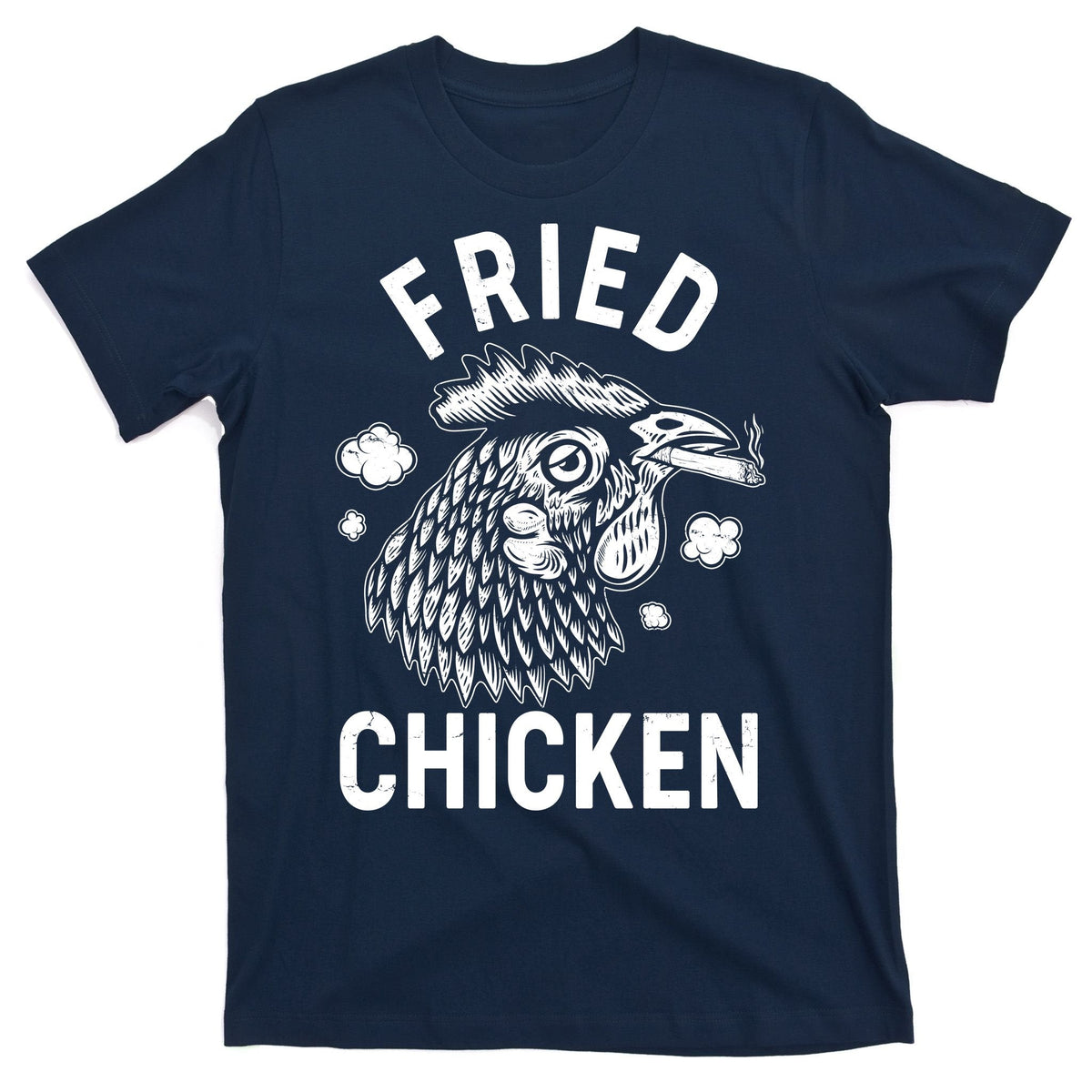 Funny Fried Chicken Smoking Joint T-Shirt product image 1