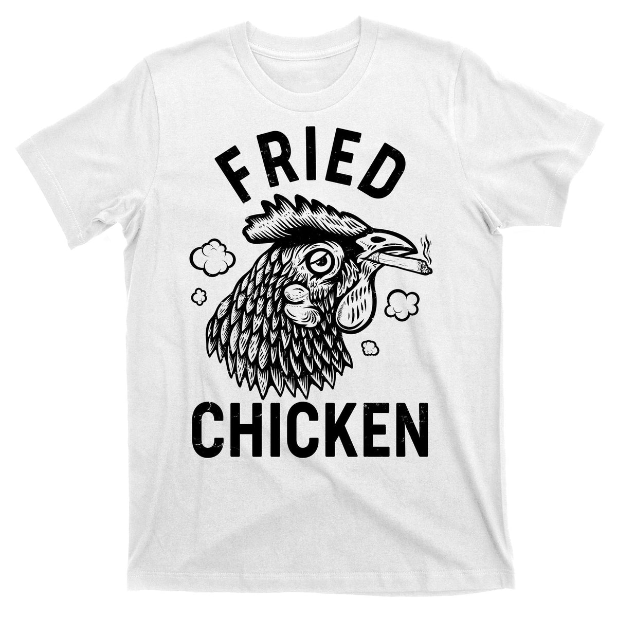 Funny Fried Chicken Smoking Joint T-Shirt product image 11
