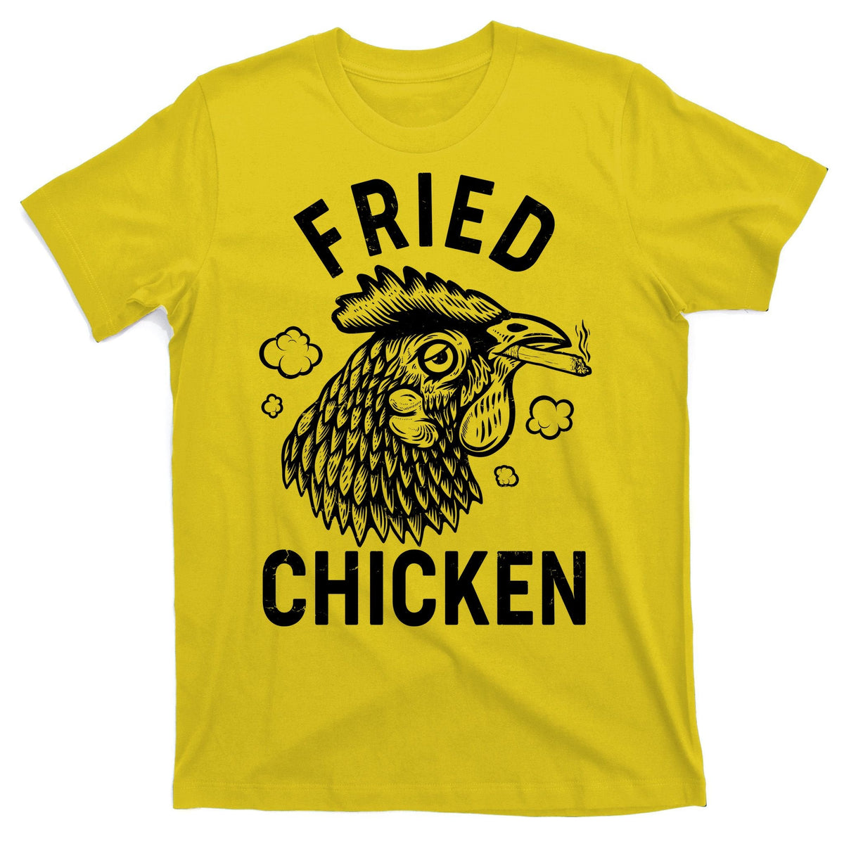 Funny Fried Chicken Smoking Joint T-Shirt product image 3