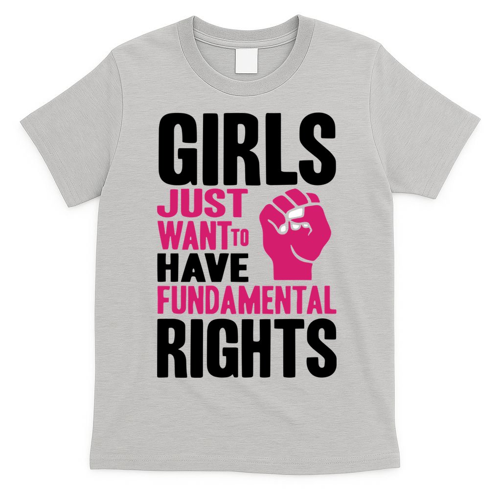 Girl Just Want To Have Fundamental Rights Protest T-Shirt product image 5