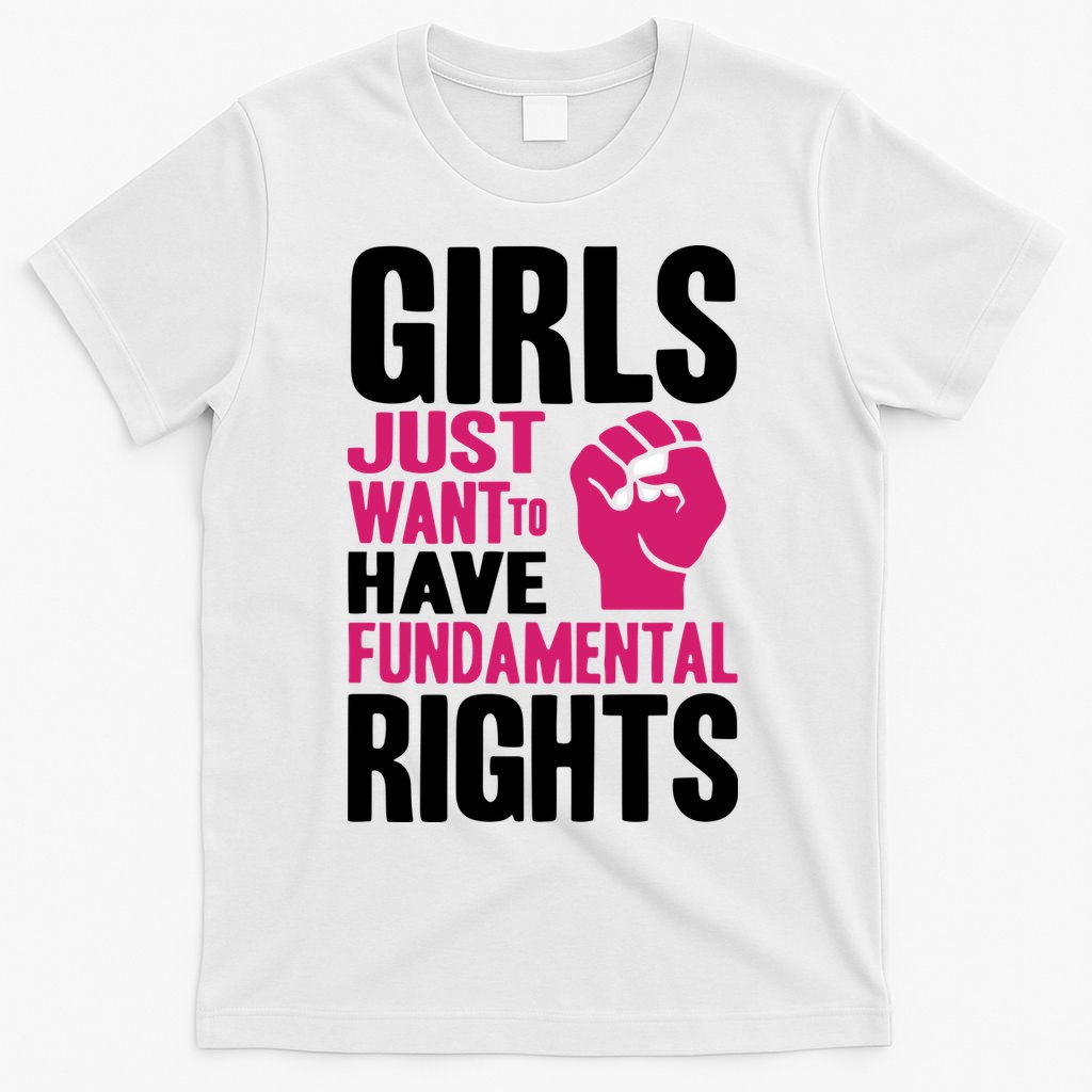 Girl Just Want To Have Fundamental Rights Protest T-Shirt product image 6