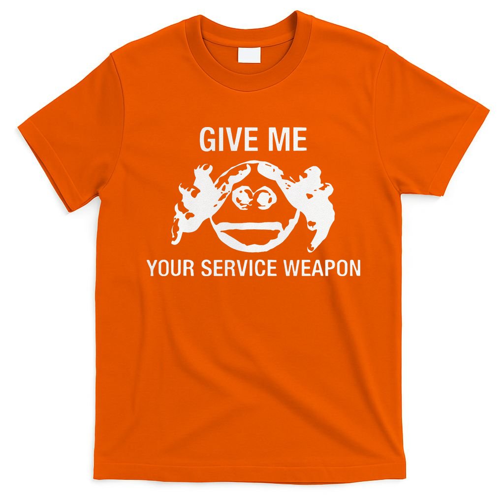 Give Me Your Service Weapon T-Shirt product image 5