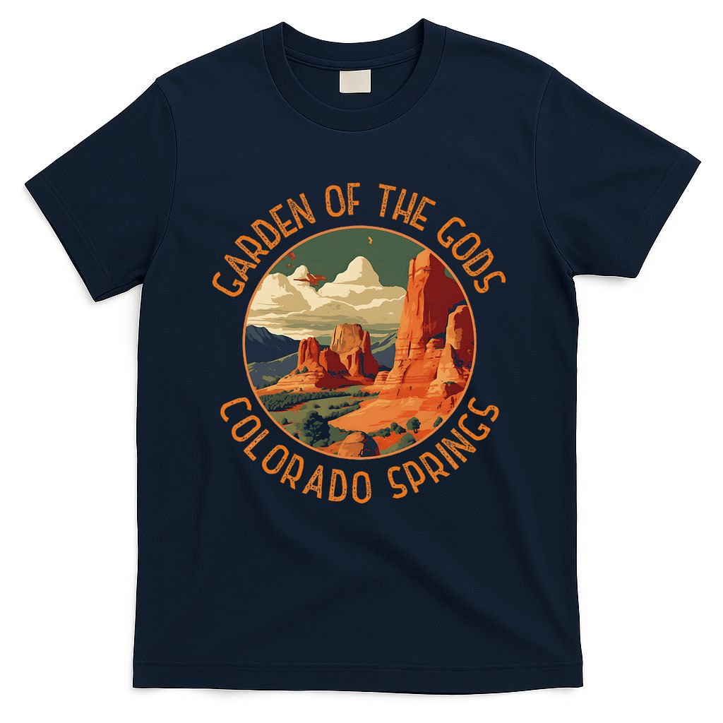 Garden Of The Gods Colorado Springs Distressed Circle product image 1