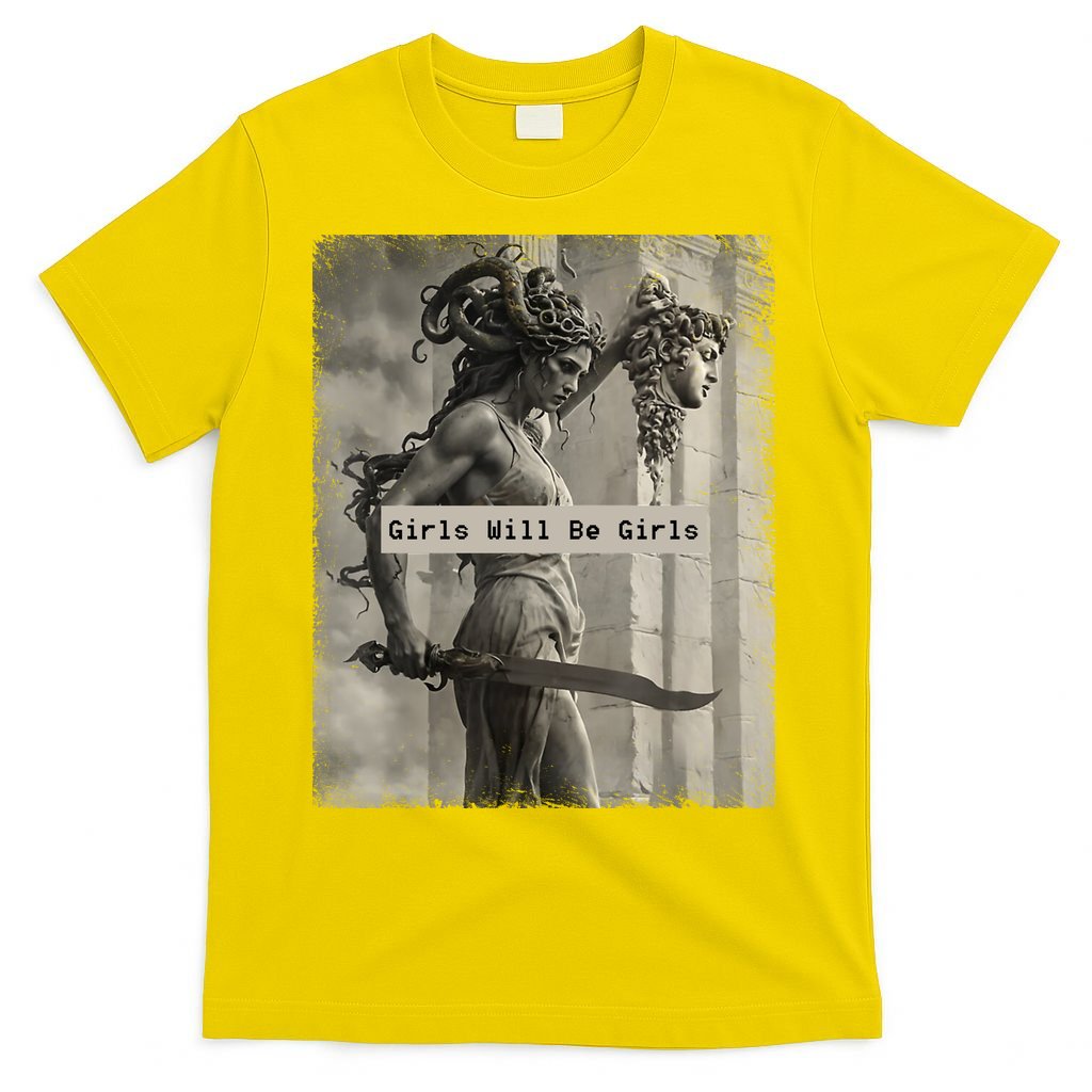 Girls Will Be Medusa Feminist T-Shirt product image 2