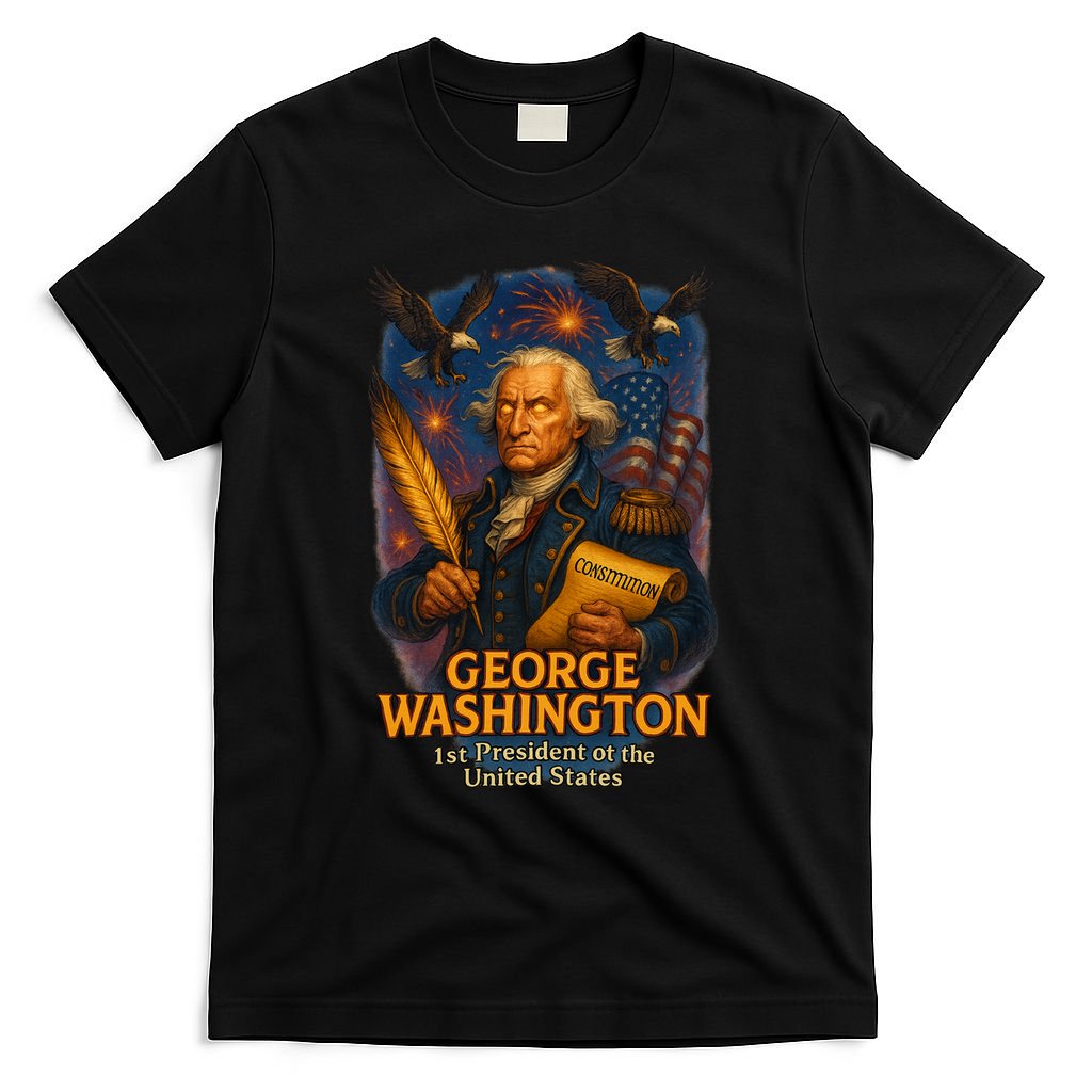 George Washington The Presidential Chronicles T-Shirt product image 4