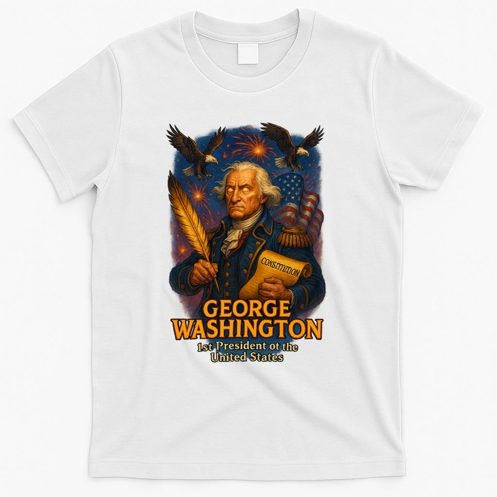 George Washington The Presidential Chronicles T-Shirt product image 6