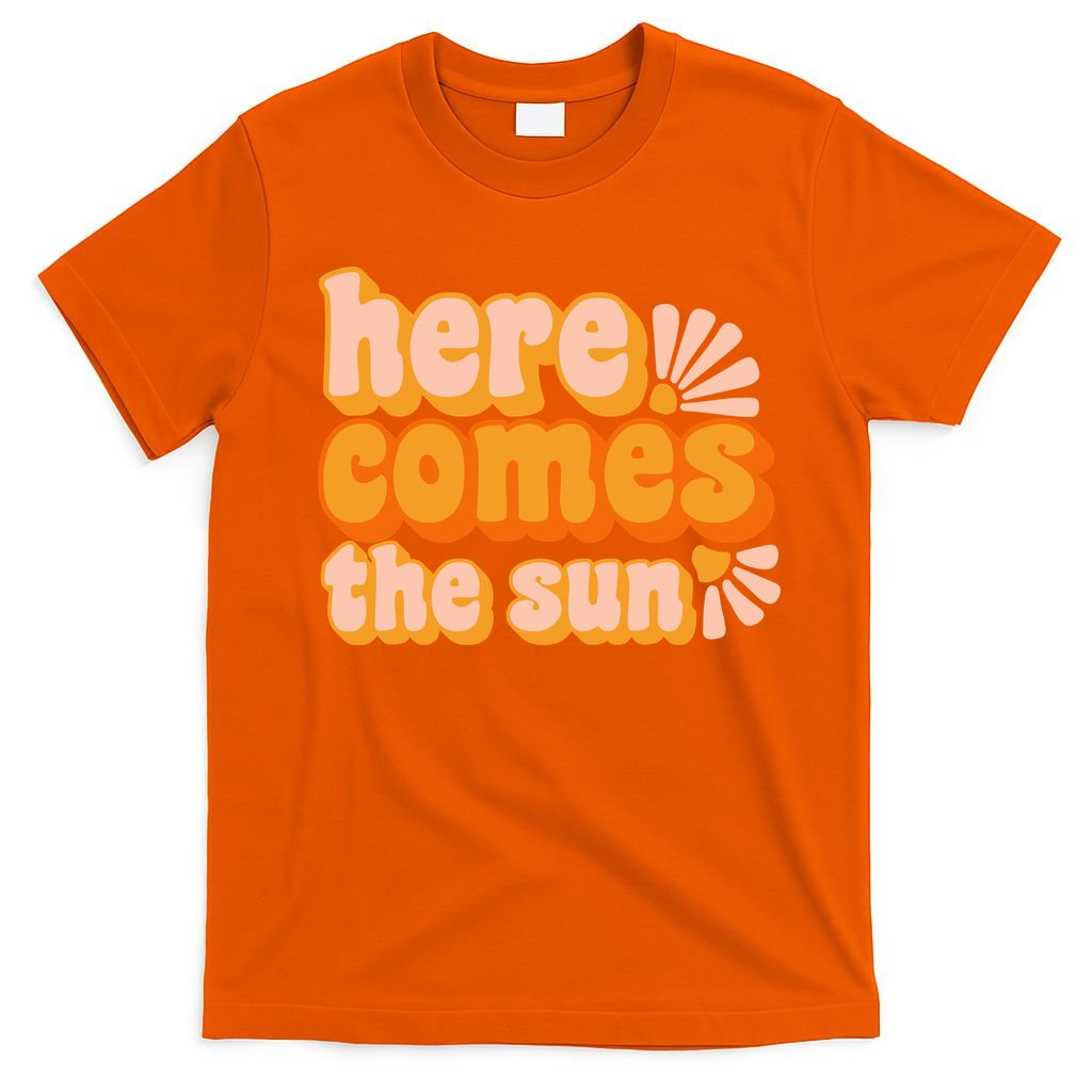 Here Comes The Sun Summer Vibes T-Shirt product image 3