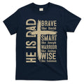 He Is Dad Religious Christian Bible Quote Father T-Shirt product image 1