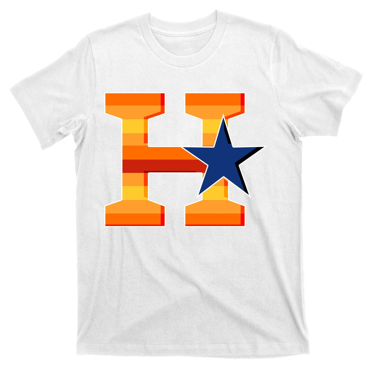 Houston Baseball H Star Logo T-Shirt product image 11