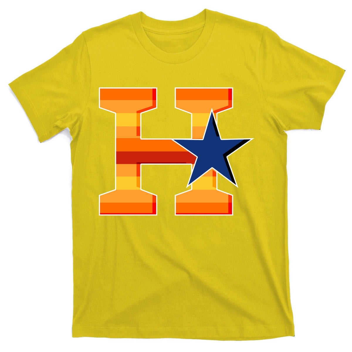 Houston Baseball H Star Logo T-Shirt product image 3