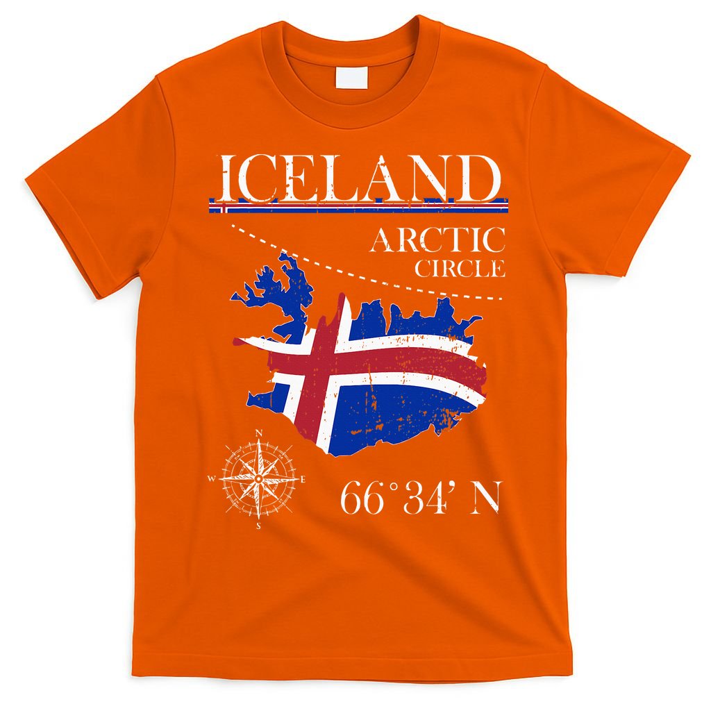 Iceland Arctic Circle Polar North Island Icelandic Flag product image 5