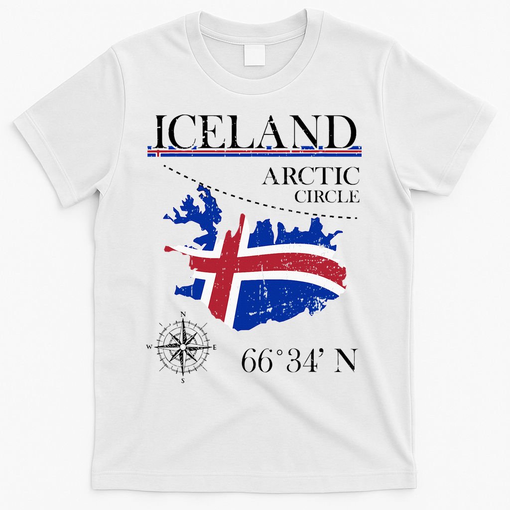 Iceland Arctic Circle Polar North Island Icelandic Flag product image 11