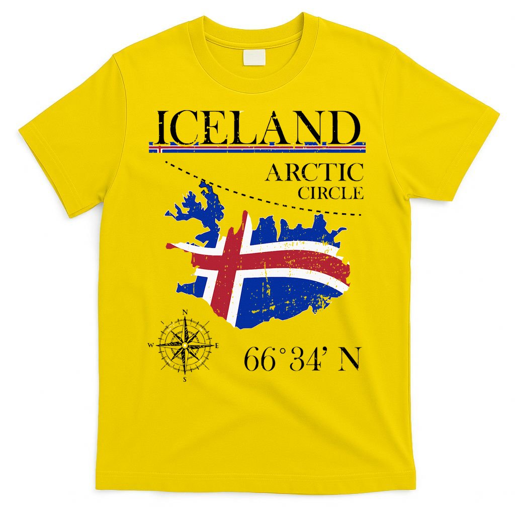 Iceland Arctic Circle Polar North Island Icelandic Flag product image 3